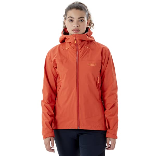 Veste randonnée RAB DOWNPOUR PLUS 2.0 JKT W RED GRAPEFRUIT