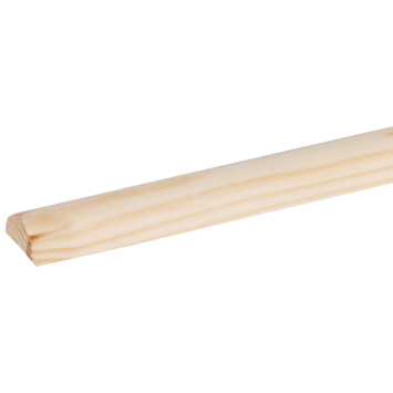 Halfronde lat grenen 12x29 mm 270 cm