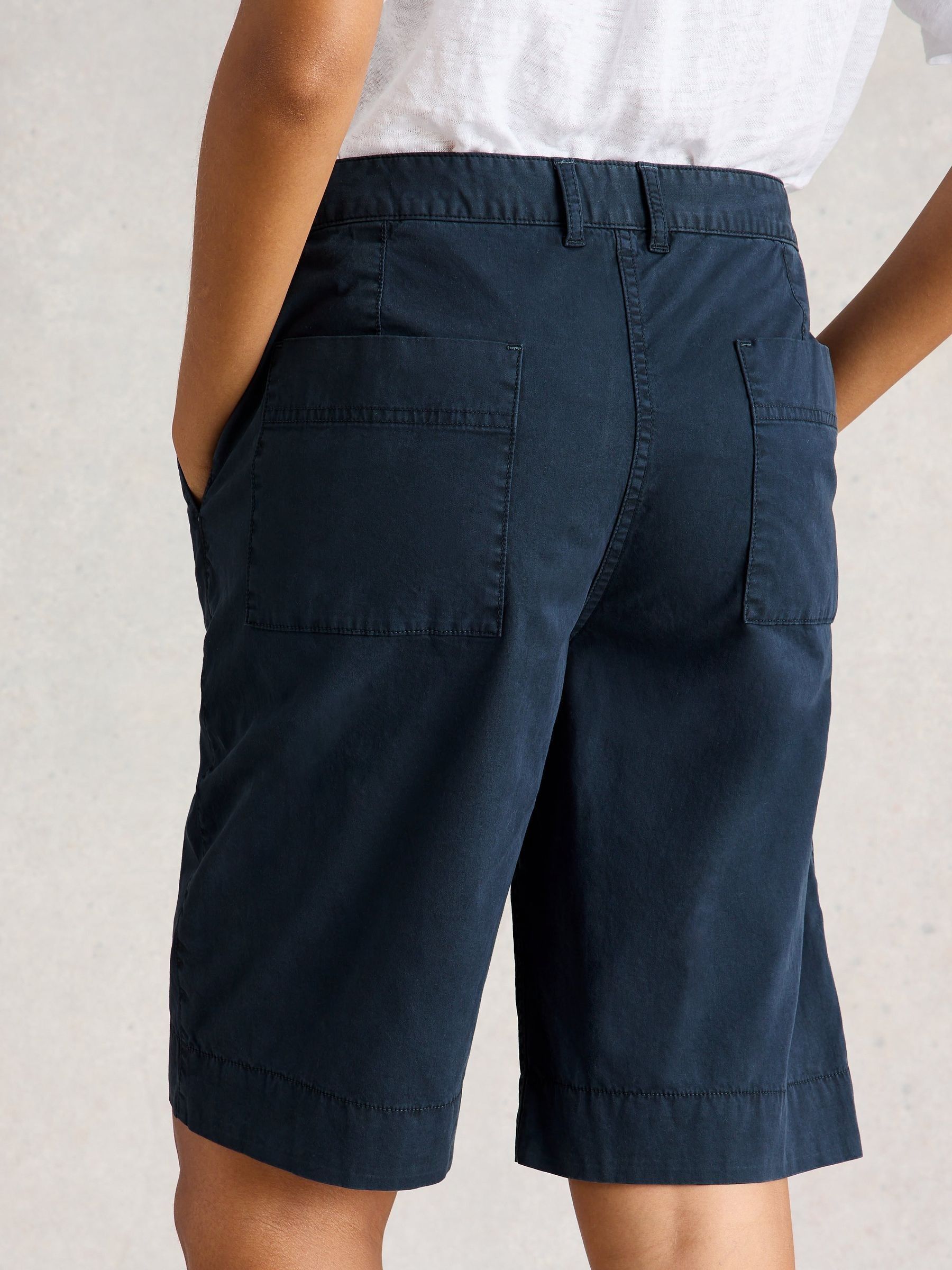 Blauw - White Stuff Hayley Chinos Shorts