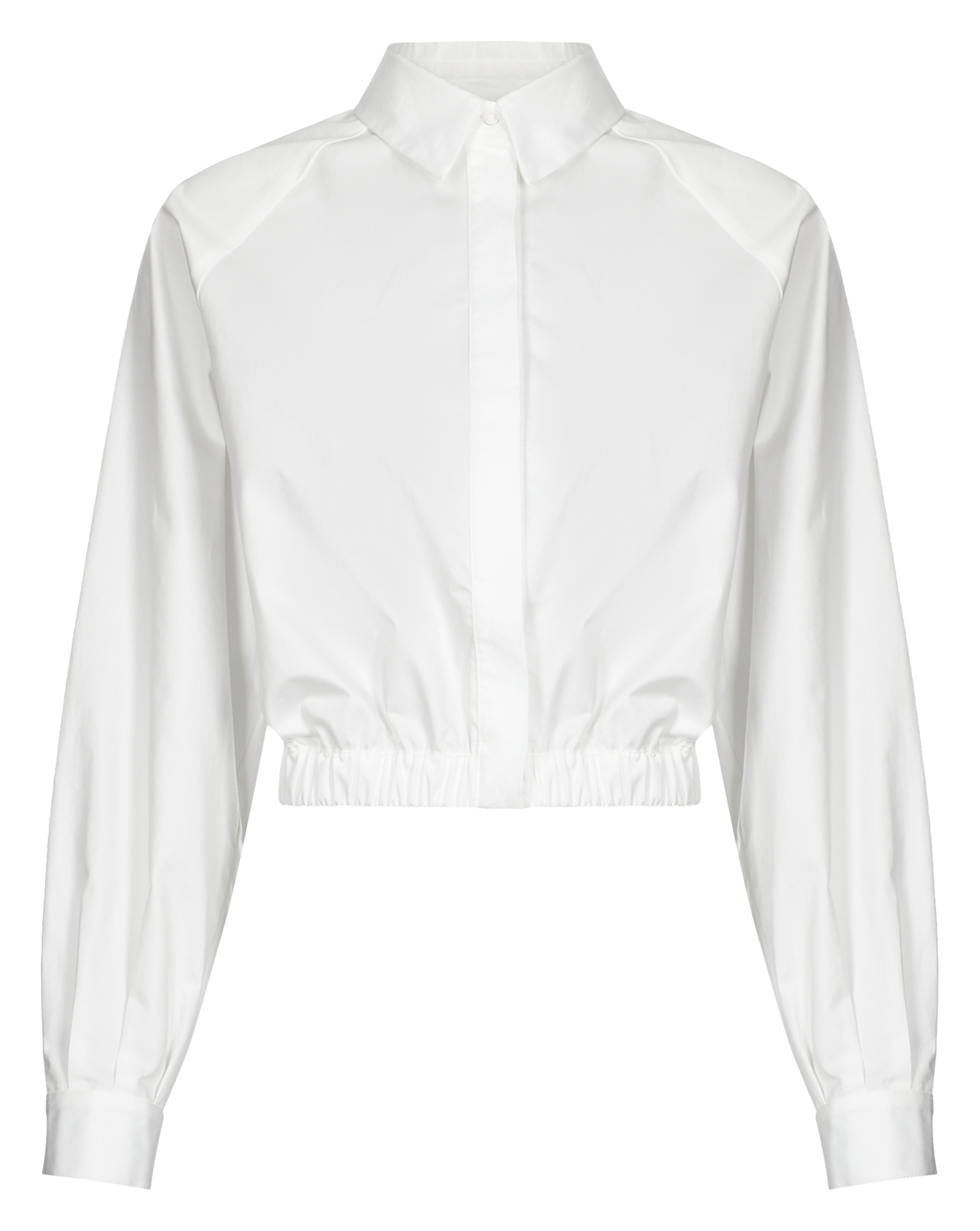USHO - Chemise courte en coton| Blanc