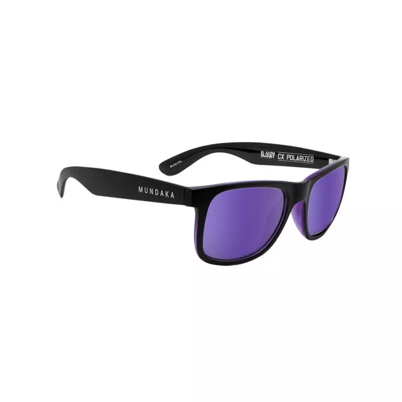Lunettes de soleil MUNDAKA Bloody Black & Purple