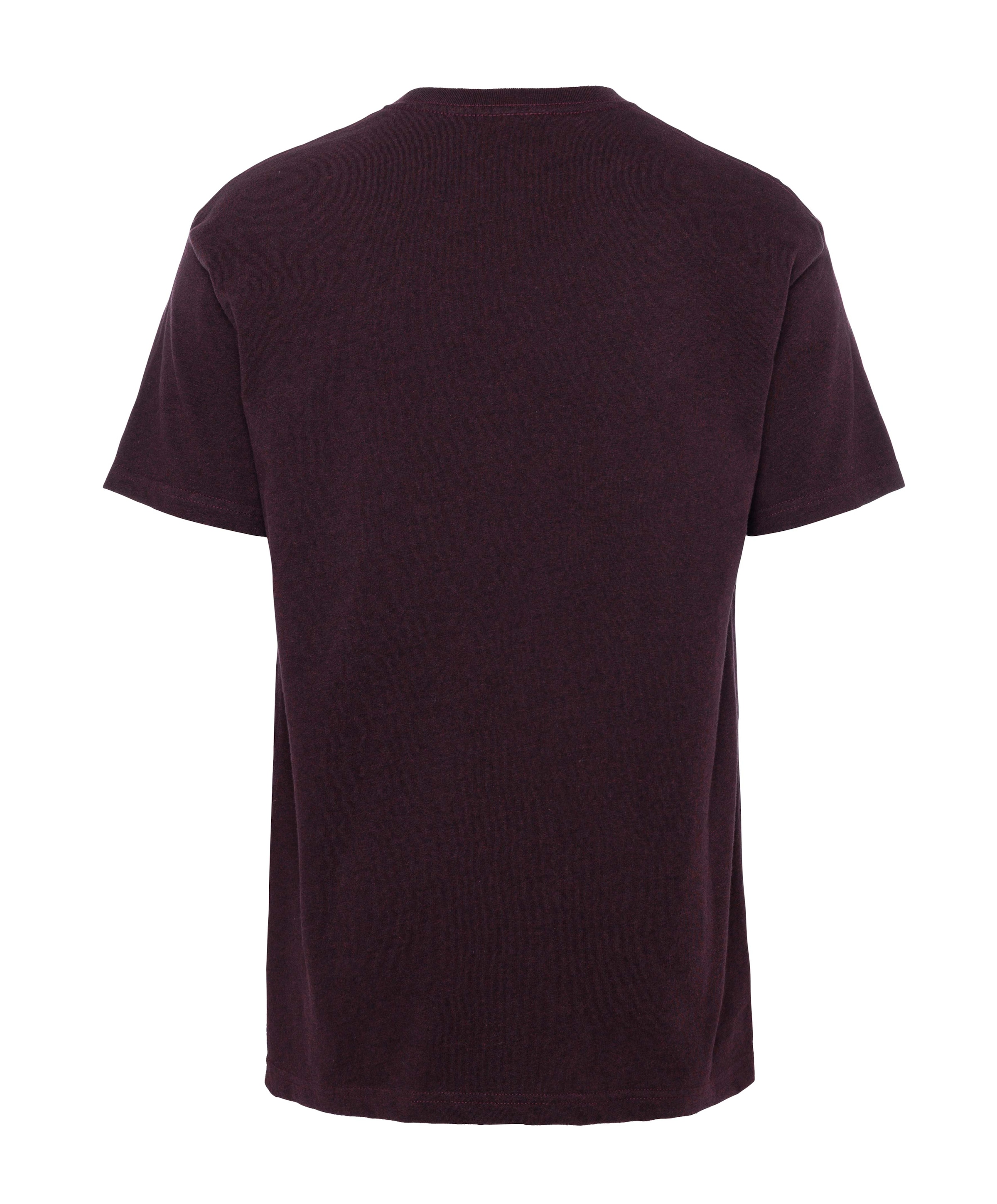 Revolution Heren T-shirt bordeaux