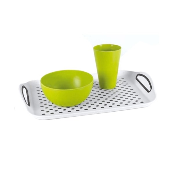 Égouttoir rétractable silicone avec plateau