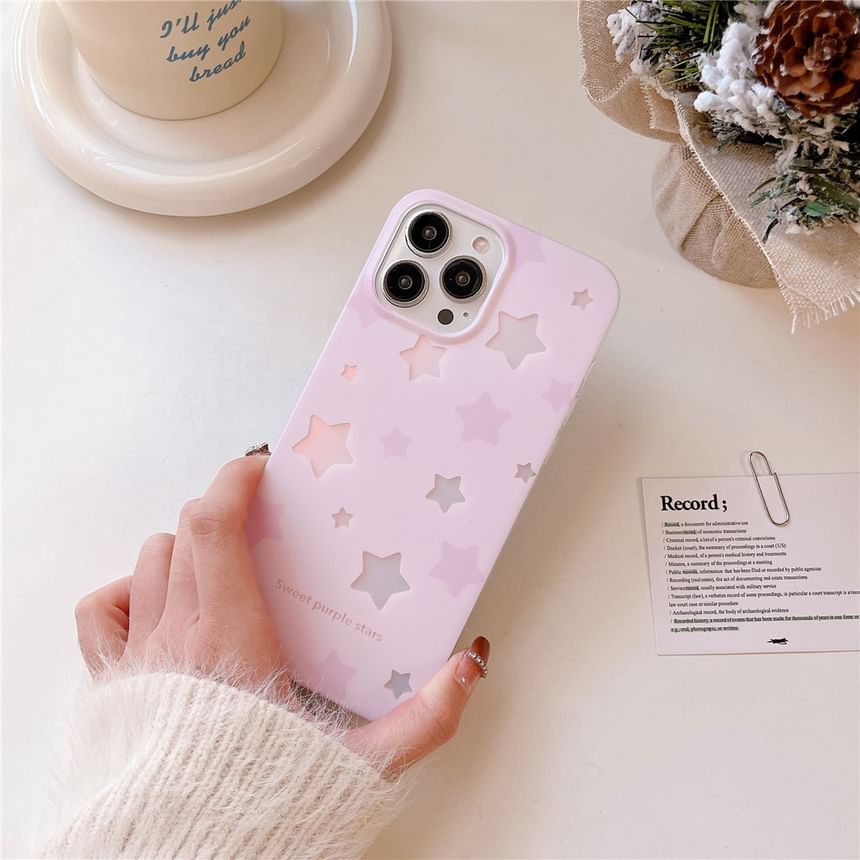 CasematicGuard - Star telefoonhoesje - iPhone 15 Pro Max / 15 Pro / 15 Plus / 15 / 14 Pro Max / 14 Pro / 14 Plus / 14 / 13 Pro Max / 13 Pro / 13 / 13 mini / 12 Pro Max / 12 Pro / 12 / 12 mini / 11 Pro Max / 11 Pro / 11
