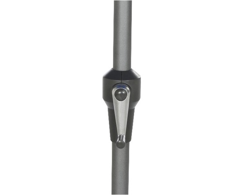 Avio parasol, polyester, Ø 350 cm, antraciet olijf