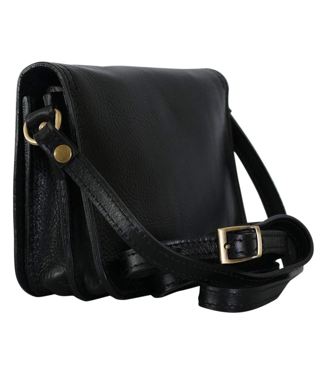 Sacoche vintage cuir italien