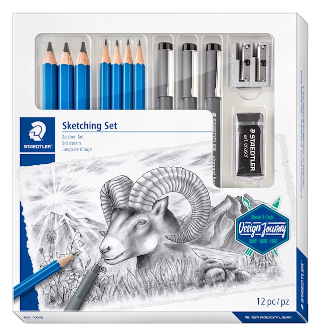 Design Journey Skiss-sett Staedtler