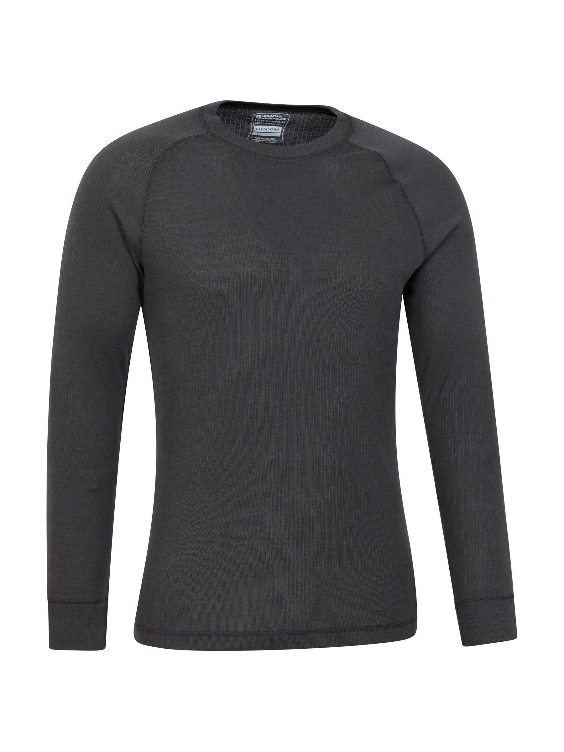 Grijs - Mountain Warehouse - Talus - Thermische herentop met ronde hals