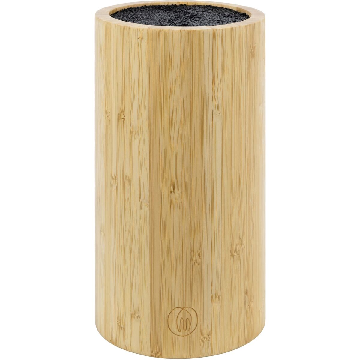 Knivblokk -bambus, diameter 13 cm