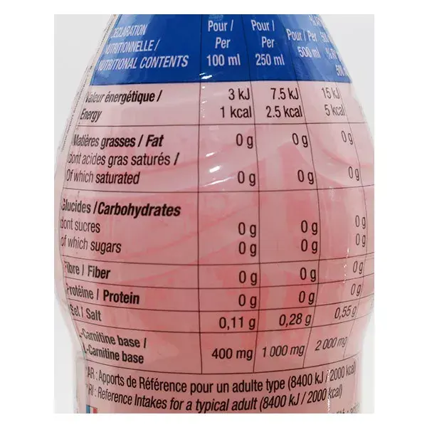 Eric Favre L-Carnitina Termofedrina Bebida Cítrica 500ml