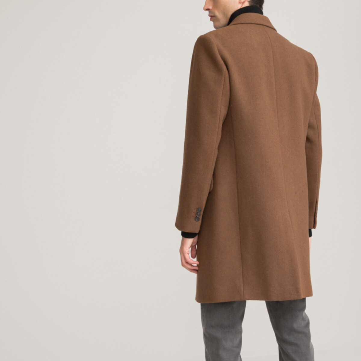 COLEÇÕES LA REDOUTE<br>Jas Signature em wolmix