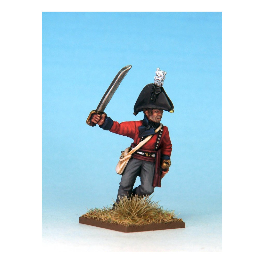 Mousquets & Tomahawks : Officier Britannique Guerre de 1812