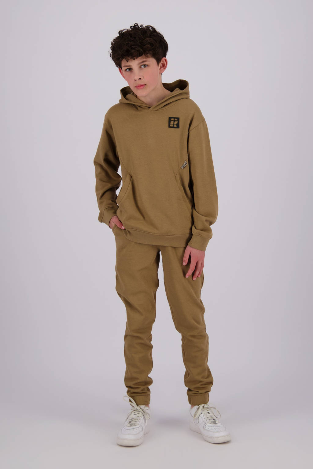 Raizzed regular joggingbroek lichtbruin