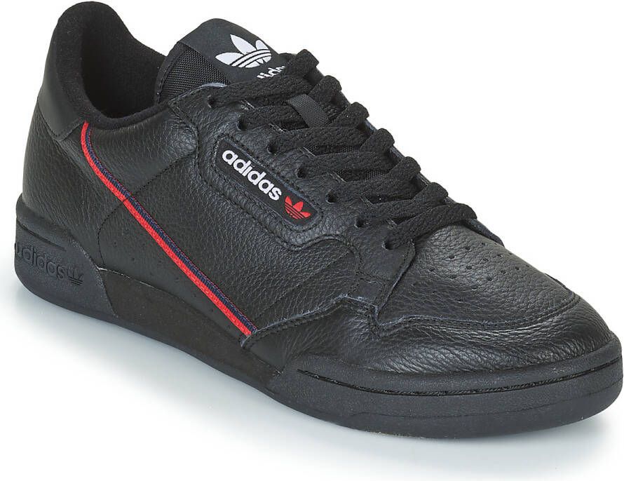 Adidas Continental 80 Heren Sneakers Core Black Scarlet Collegiate Navy
