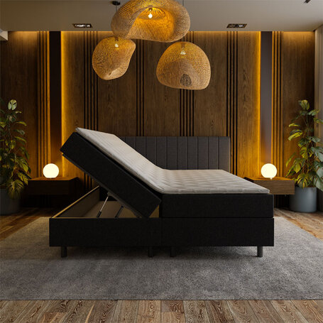 Boxspring met opbergruimte Beam