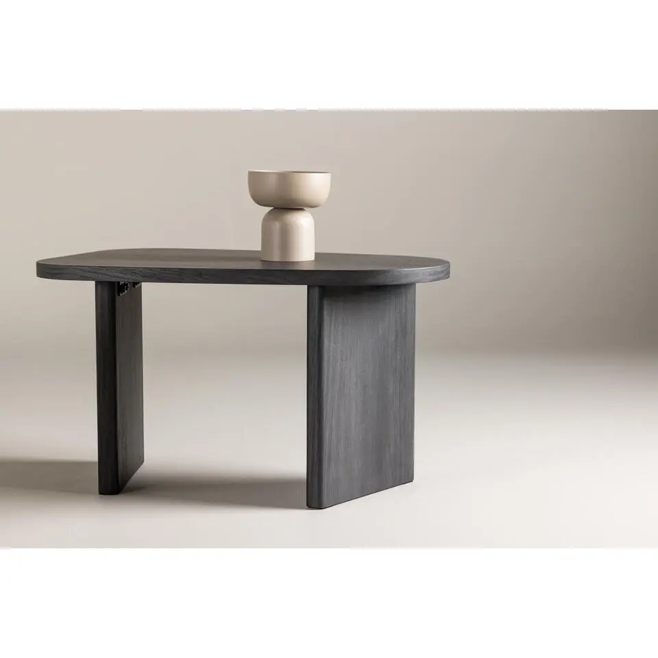 Salontafel Zwart 70x45cm - Scandinavisch - Tafel Grönvik