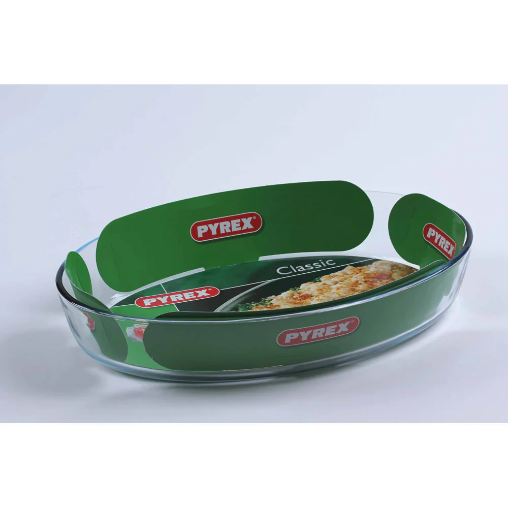 Plat ovale 35x24 cm Pyrex