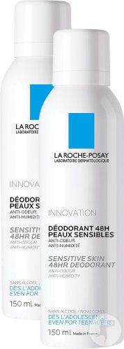La Roche-Posay Duopack  Déodorant Physiologique 48h Spray 2x150ml