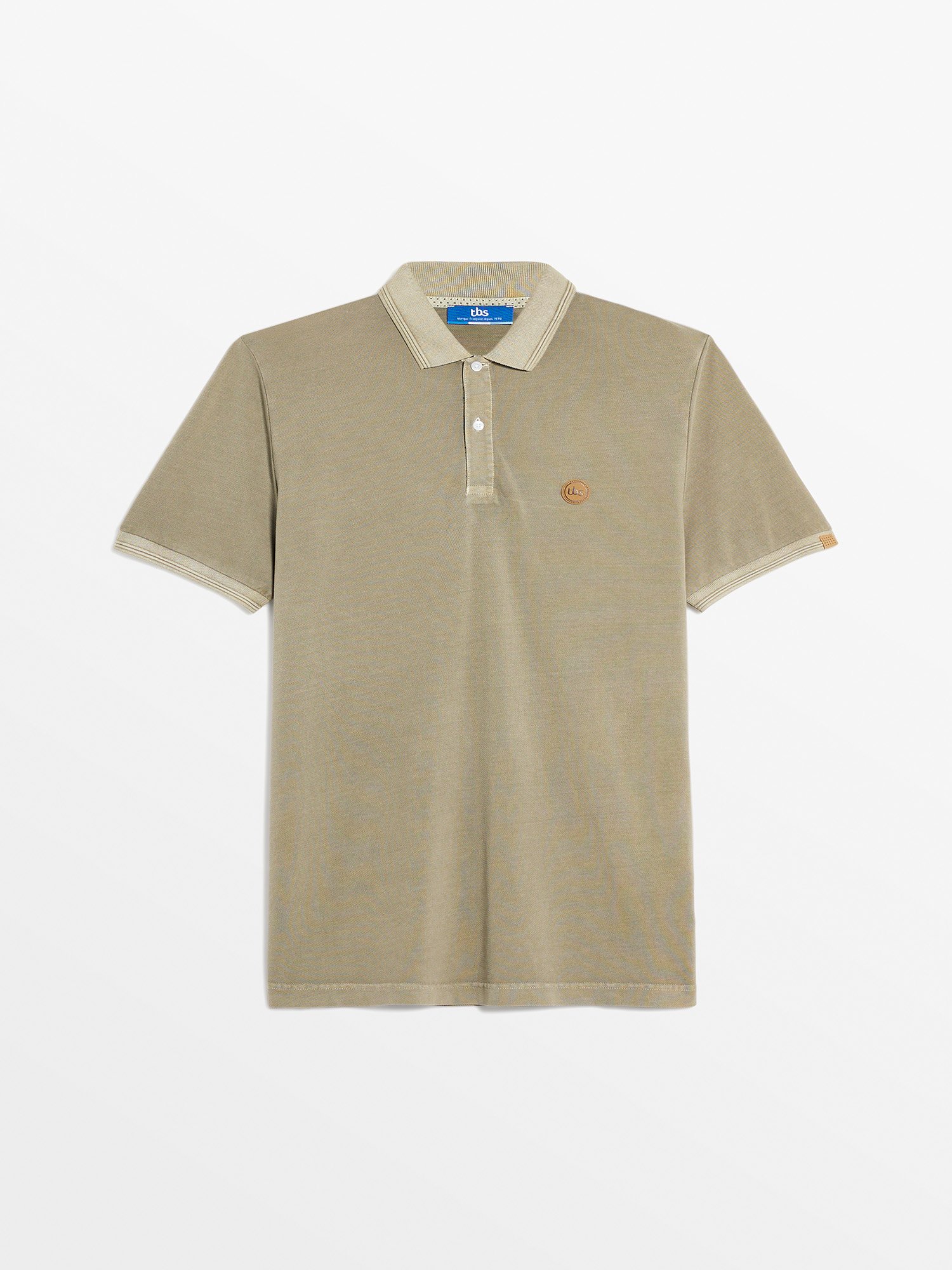 Polo Homme Manches Courtes Kaki