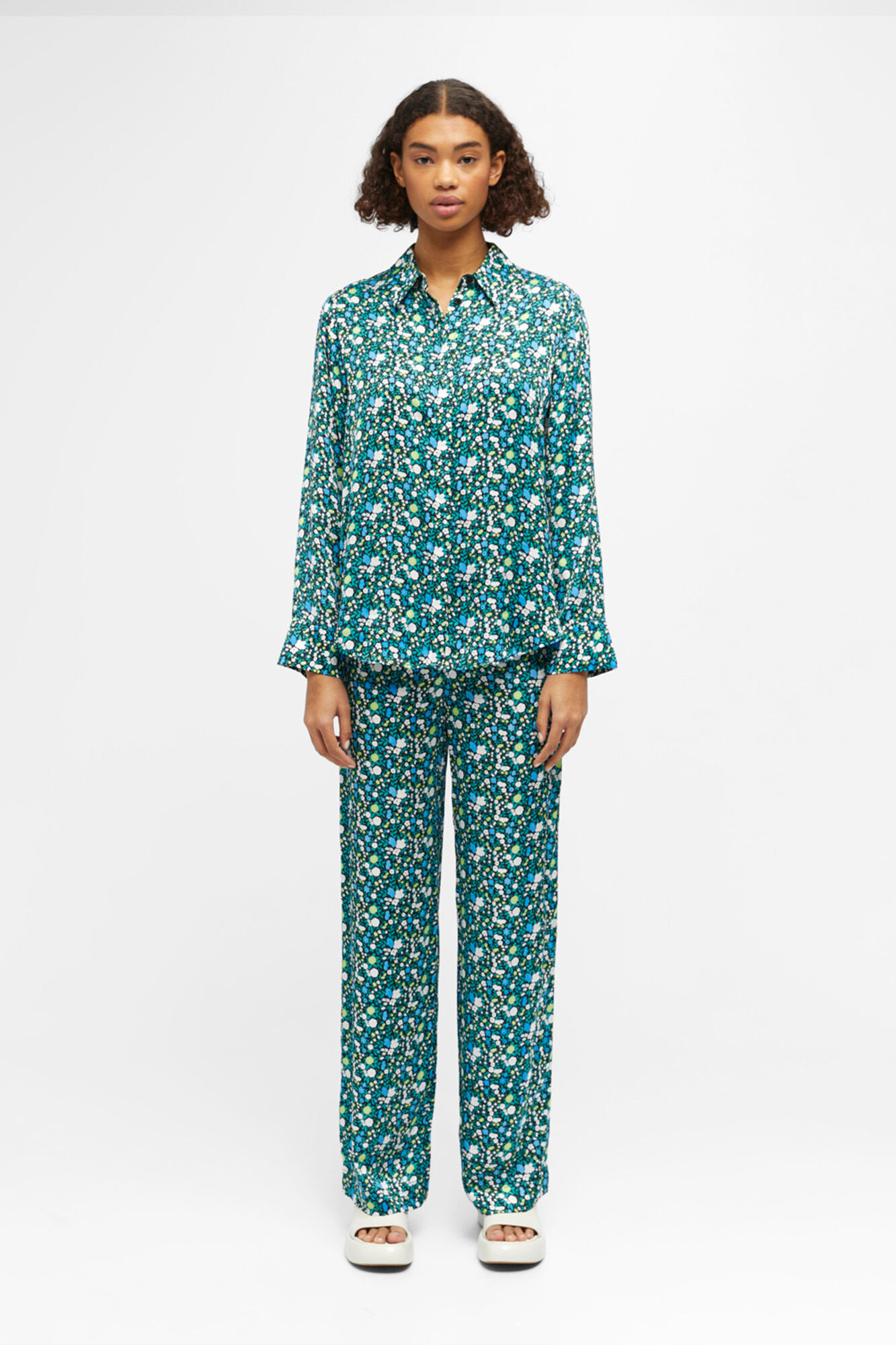 Camisa estampada - Preta