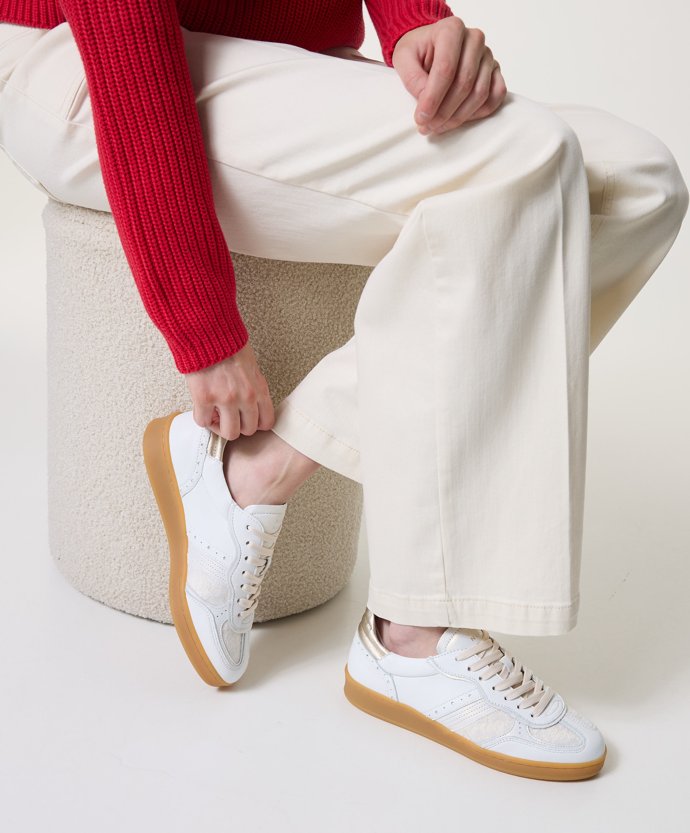 Piedi Nudi Imola dames sneakers wit