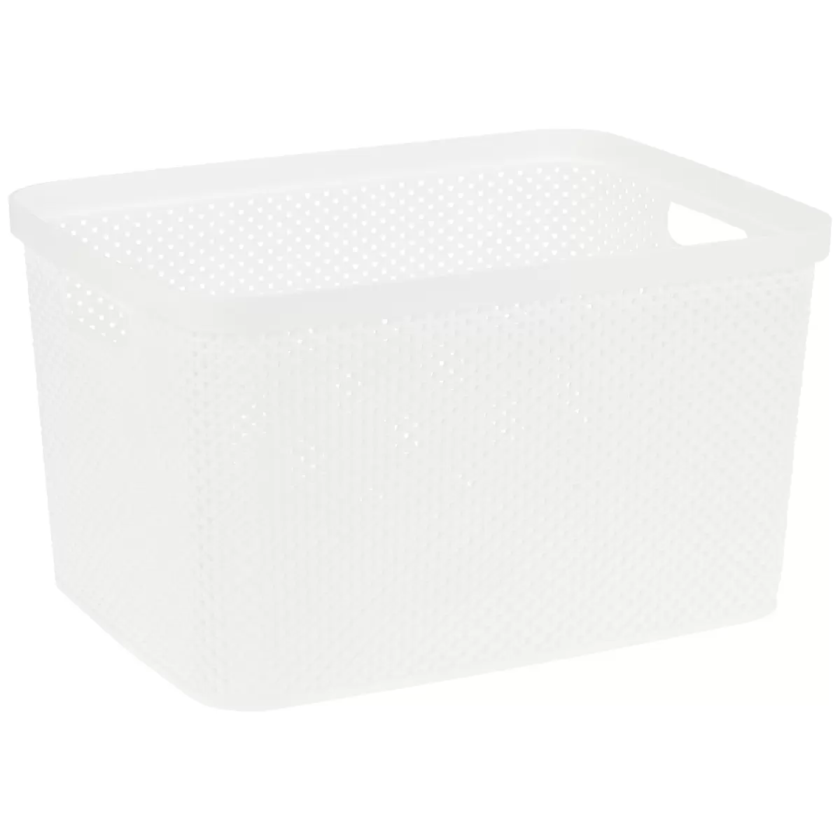 Aufbewahrungskorb Diamond Luca Bessoni weiss