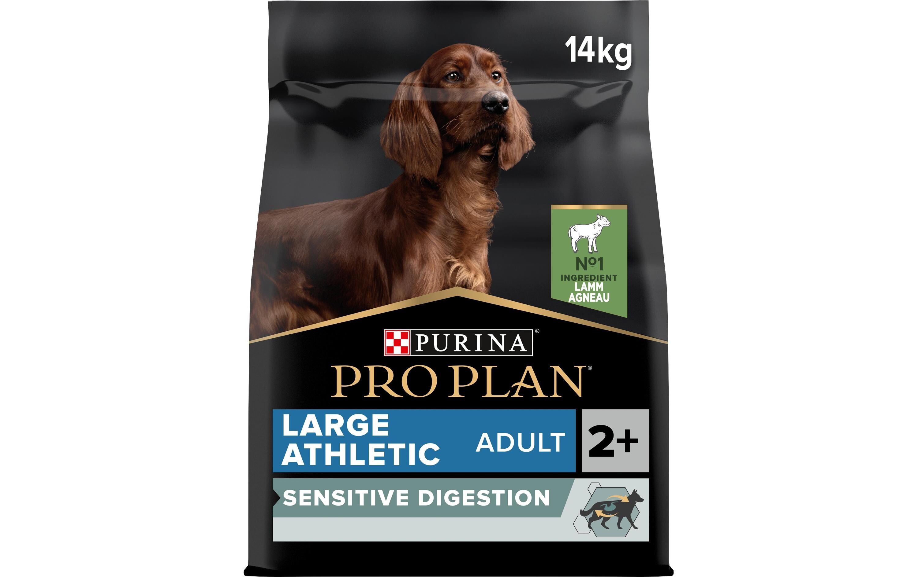 Trockenfutter L Athletic Adult Sens. Digestion Lamm, 14 kgAlleinfutter mit grosse Hunde