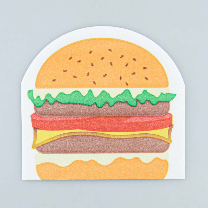Lot de 12 serviettes burger