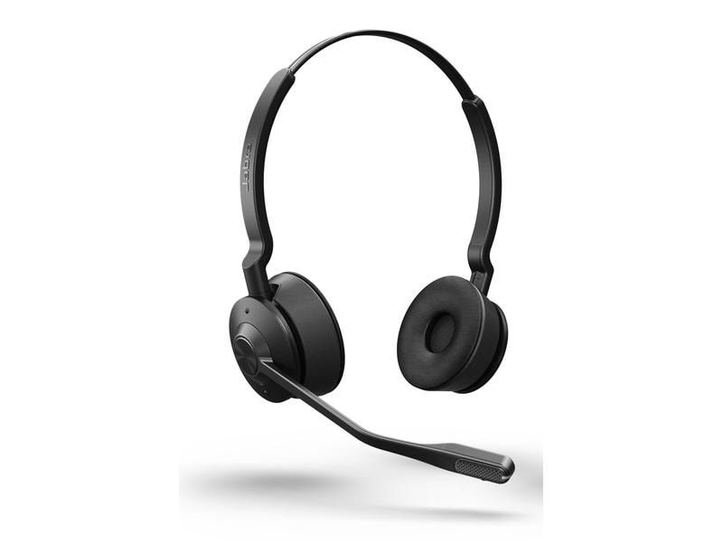 Jabra Headset Engage 55 UC Duo USB-A, inkl. Ladestation Professionell klingende Anrufe. Ganz gleich, wo Sie arbeiten