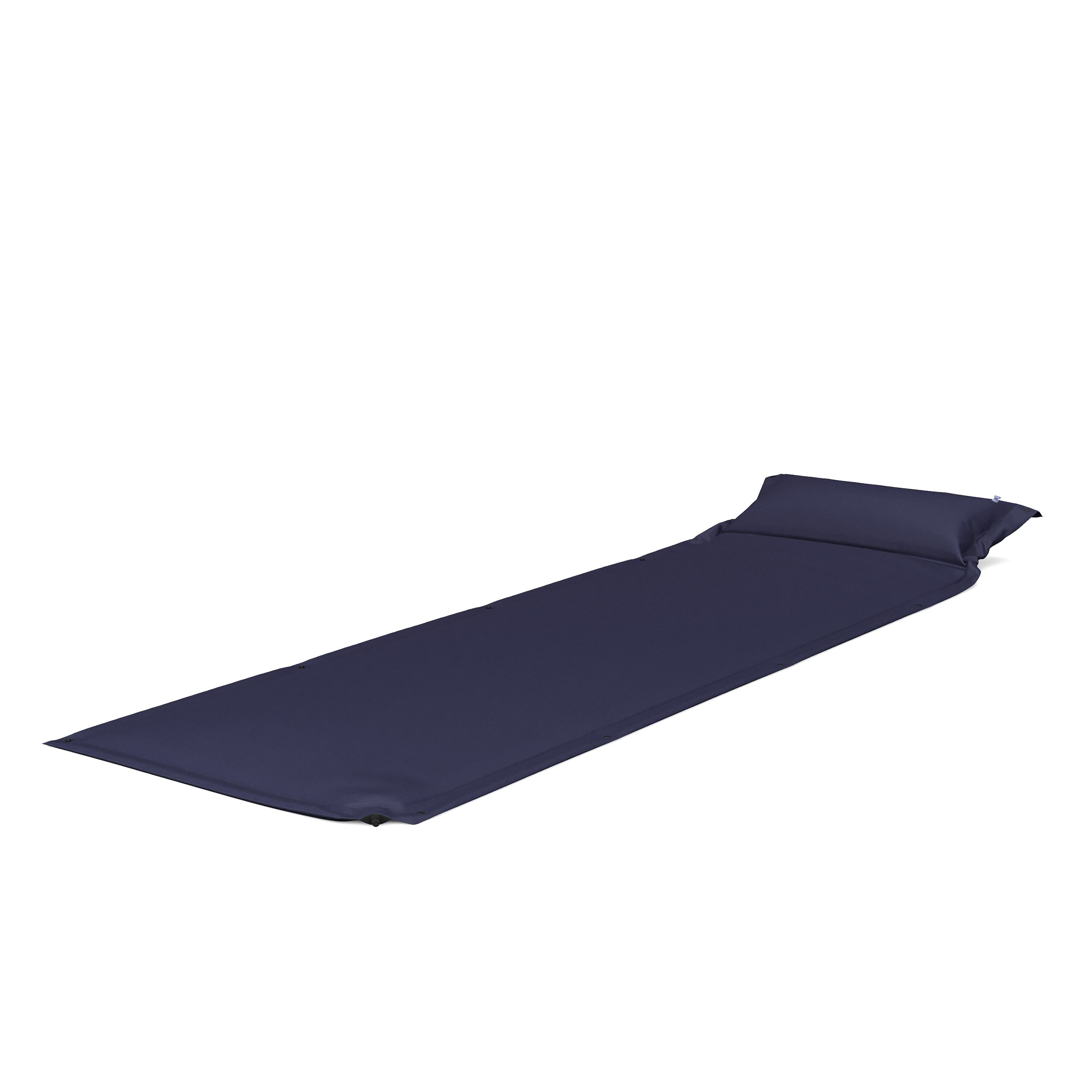 Campingmatte mit Kissen selbstaufblasend 196 x 63 x 3 cm
