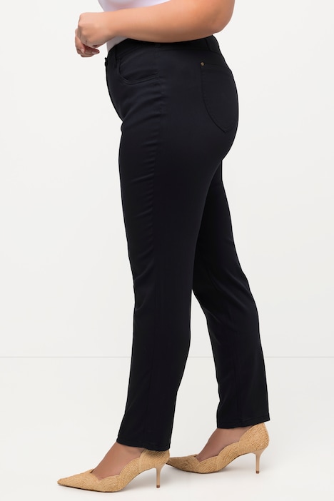 Hose Sophie, Stickerei, schmale 5-Pocket-Form