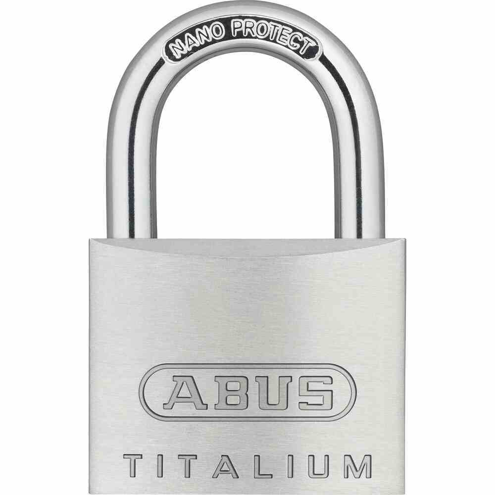 ABUS Vorhängeschloss - silber - Aluminium - 64TI/40
