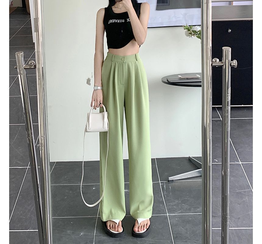 Sienne - Wijde broek met hoge taille
