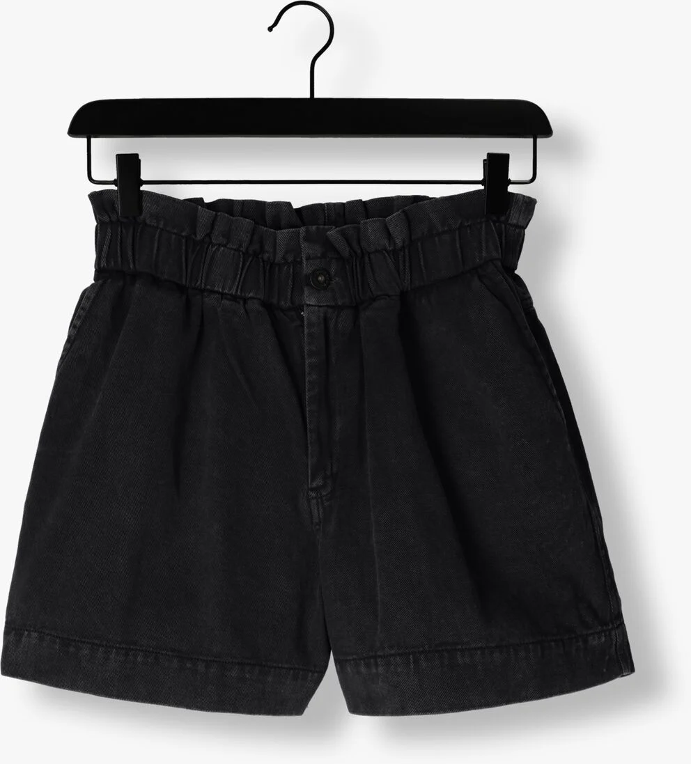 BY-BAR antraciet by-bar shorts leon twillshort