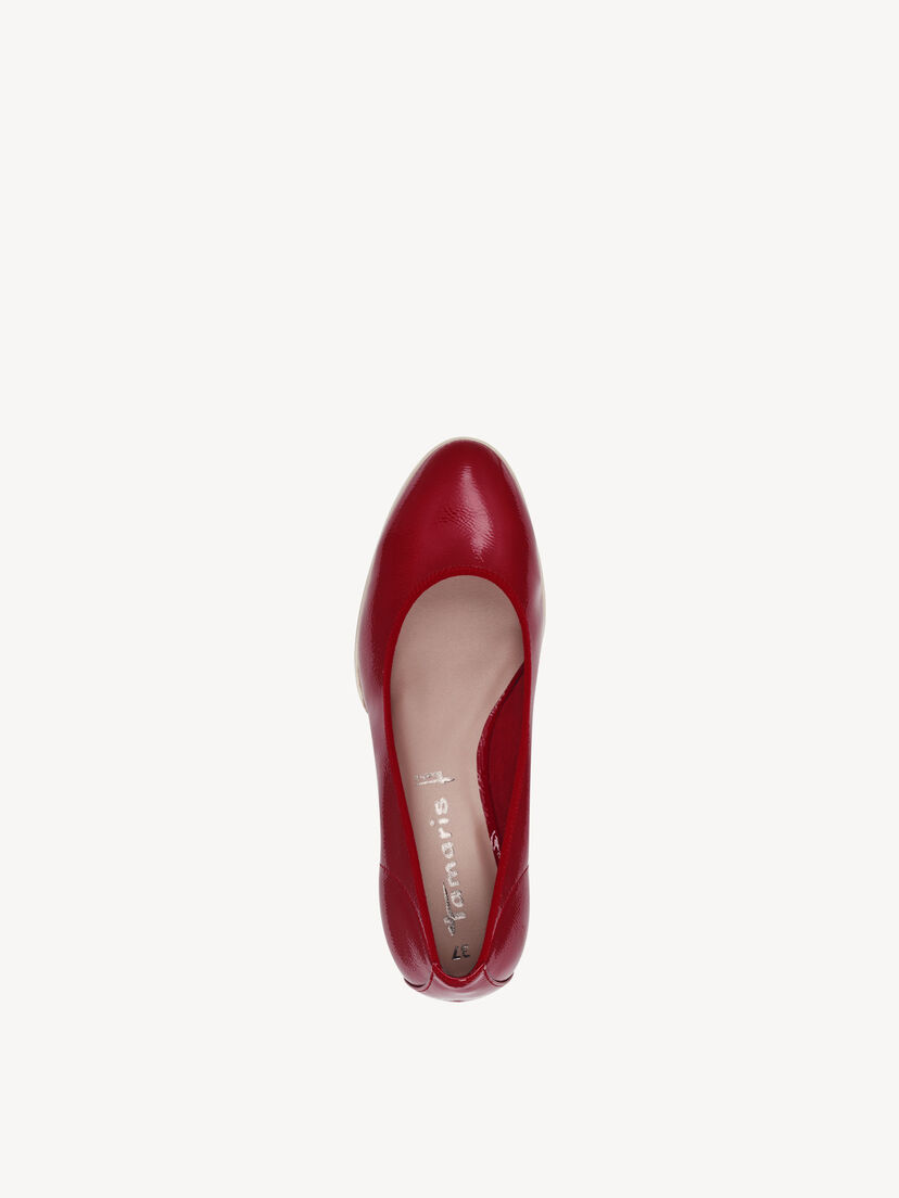 Sleehakpumps - rood