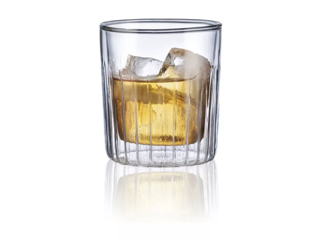 Lot de 2 verres borosilicate double paroi MIXOLOGY 300 ml MasterPRO