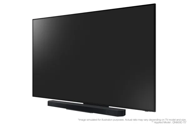 Samsung HW-Q930D - Q-Series - højttalersystem - til hjemmebiograf - 9.1.4-kanal - trådløs - Wi-Fi, Bluetooth - App-kontrolleret - titansort