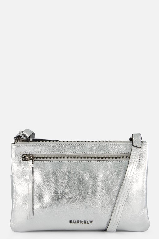 Burkely Rock Ruby Double Pocket Tas zilver