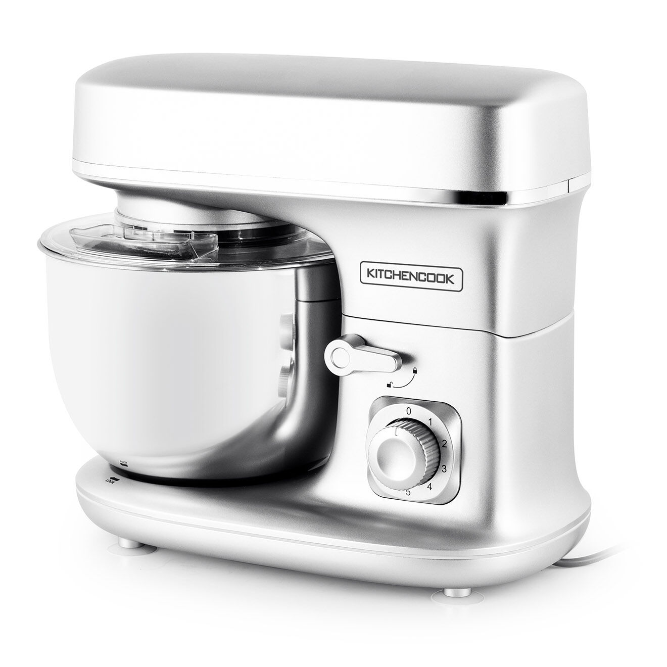 Kitchencook Robot pétrin avec bras amovible à 35° multicolore - 5 L