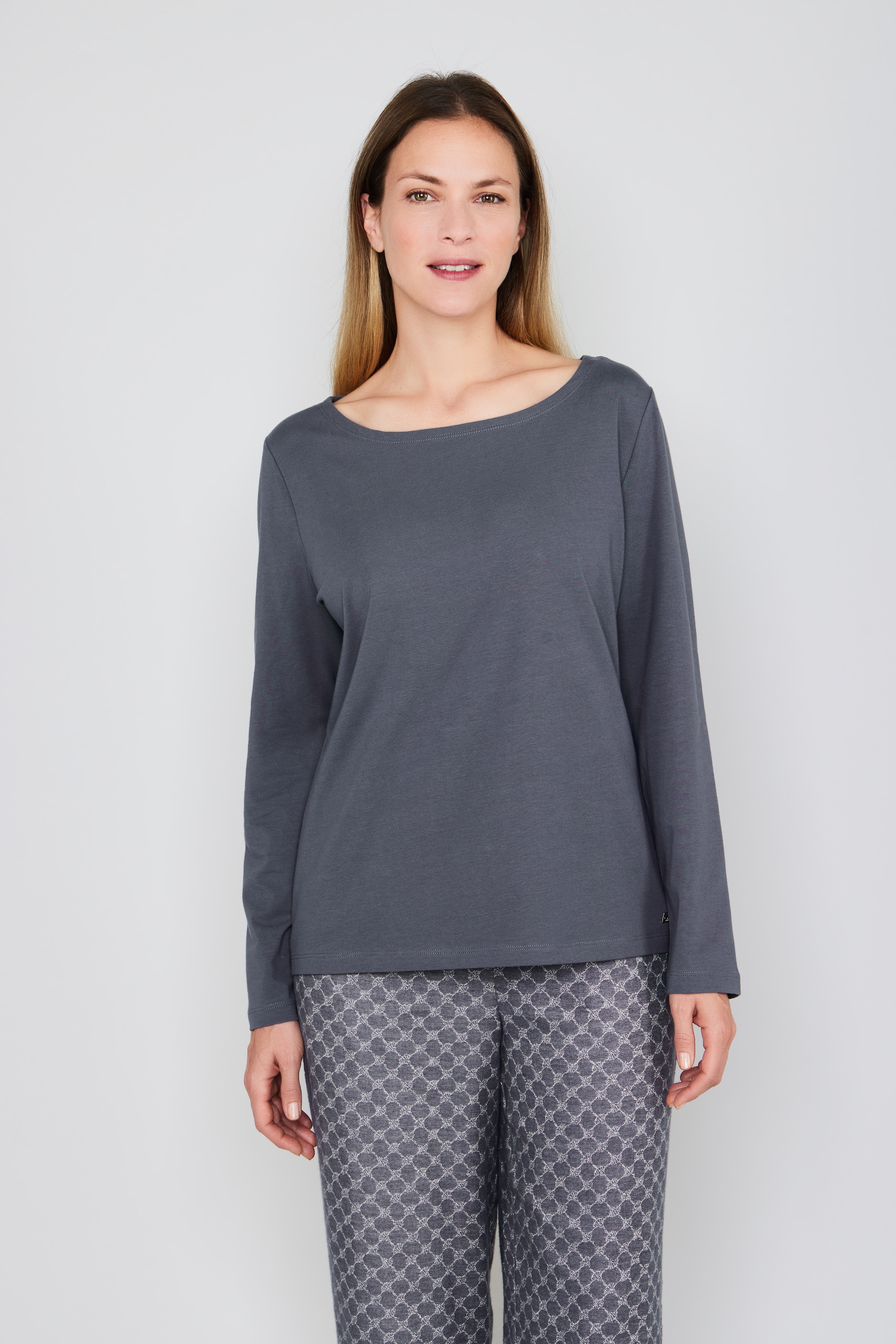 JOOP! Langarmshirt »Relax«, Langarm, Cotton-Mix, Rundhalsausschnitt