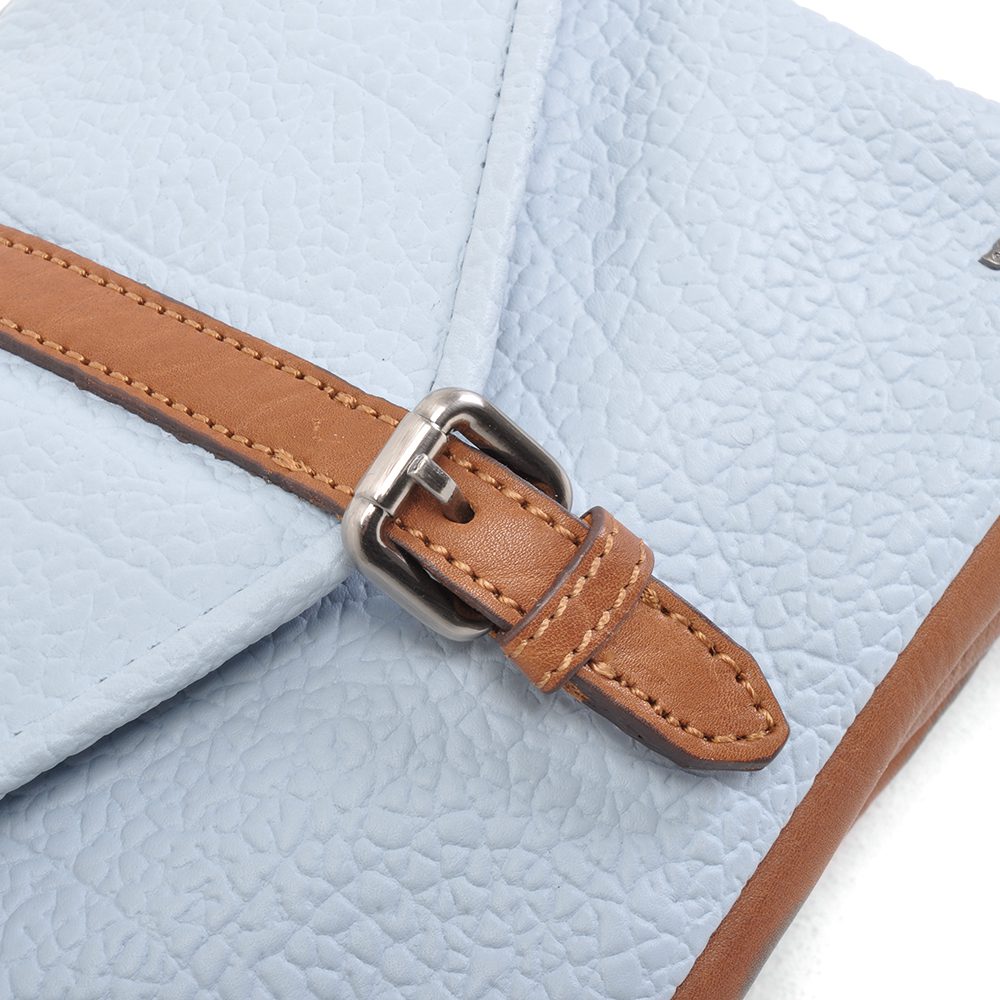 Berba Chamonix Crossbody Tas Lichtblauw