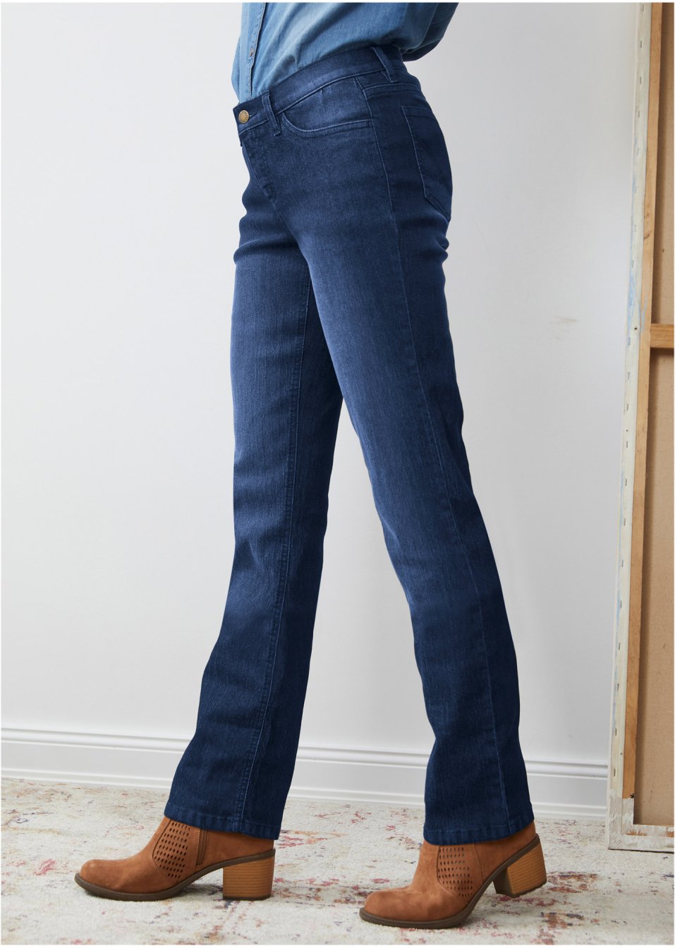 Lot de 2 jeans confort stretch, Straight