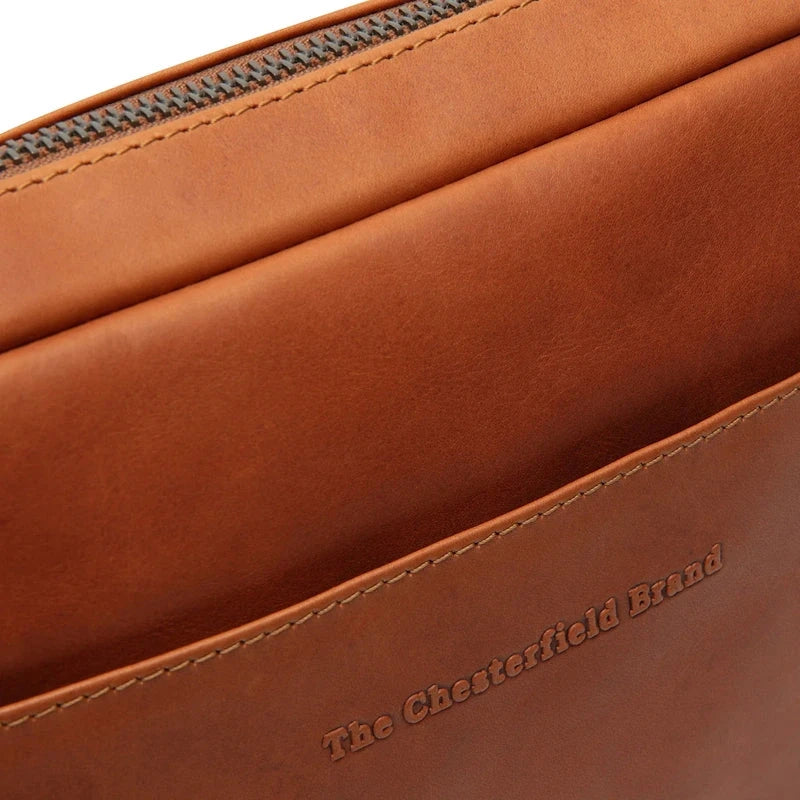 Chesterfield Brand Westmere Schoudertas Cognac