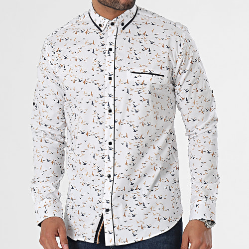 Chemise Manches Longues Blanc