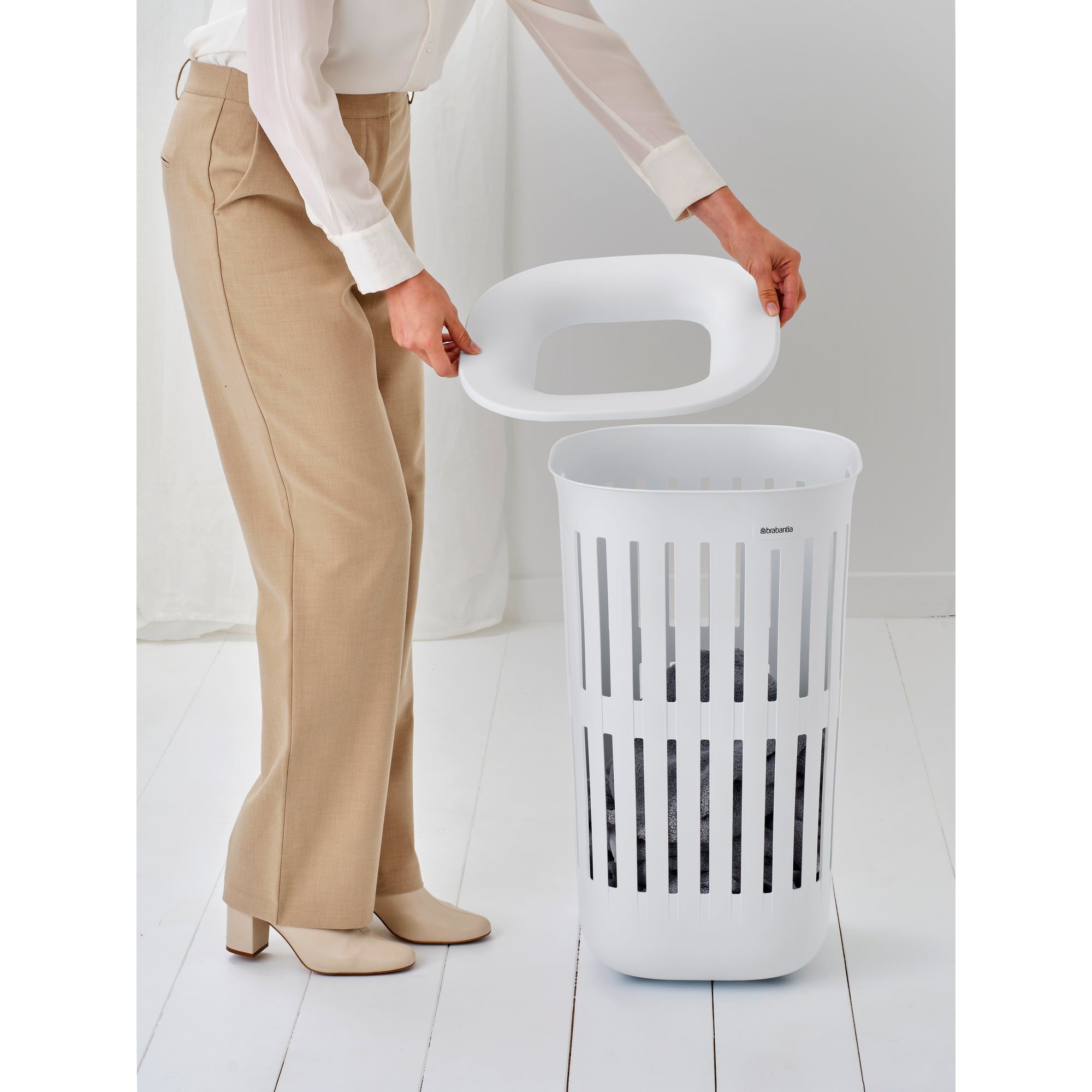Brabantia Collect-It Wasmand 55L, set van 2