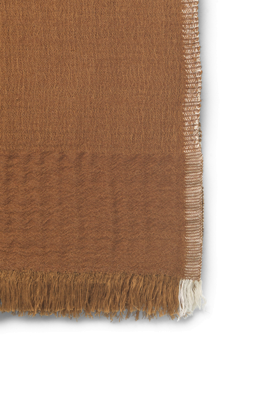 Ferm Living Weaver plaid 170x120 red brown