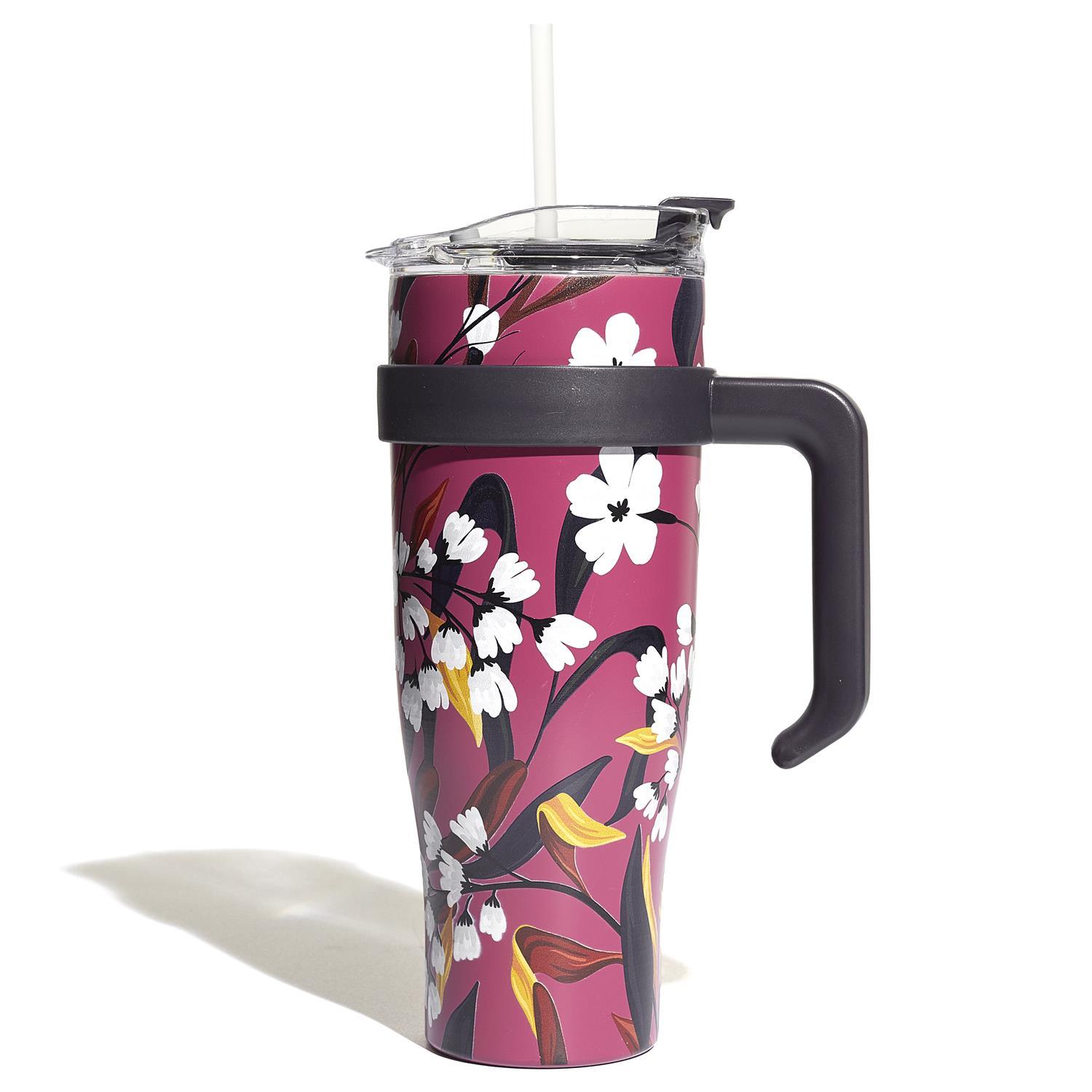 MUG TRANSPORT MIAMI WINTER FLOWER 1.2L
