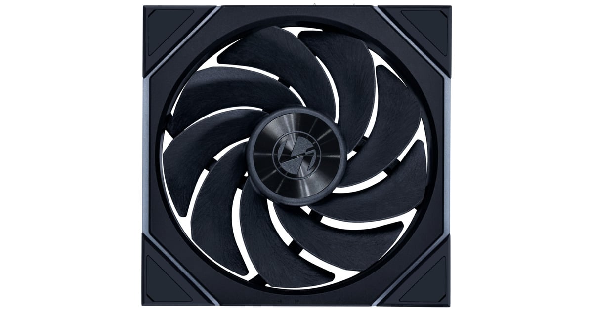 Lian LiUNI FAN TL 140 Wireless Reverse Blade RGB case fan  (Zwart, 140 x 140 x 28 mm, PWM)