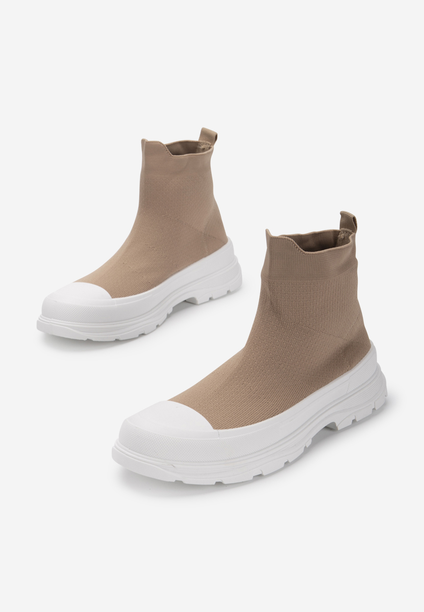 Baskets montantes kaki Zynnia