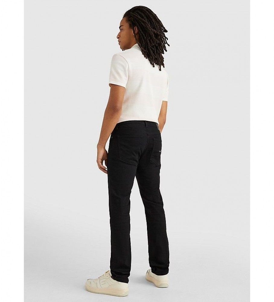 Calça jeans Tommy Jeans Scanton preta
